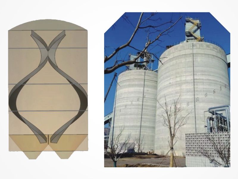 貼壁式螺旋溜槽-(倉(cāng)內(nèi)布料器）